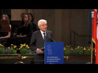 Merano - Intervento del Presidente della Repubblica (11.06.17)