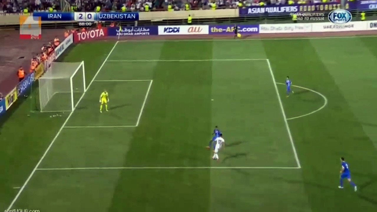 2-0 Mehdi Taremi Amazing Goal HD - Iran vs Uzbekistan 12.06.2017 HD