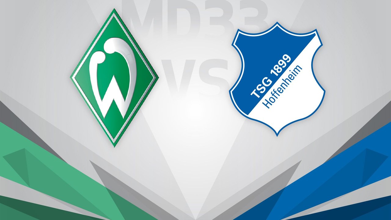 33tes Liga Werder Bremen - Hoffenheim