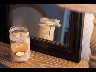 DIY Saint-Valentin : Bougeoir cœur