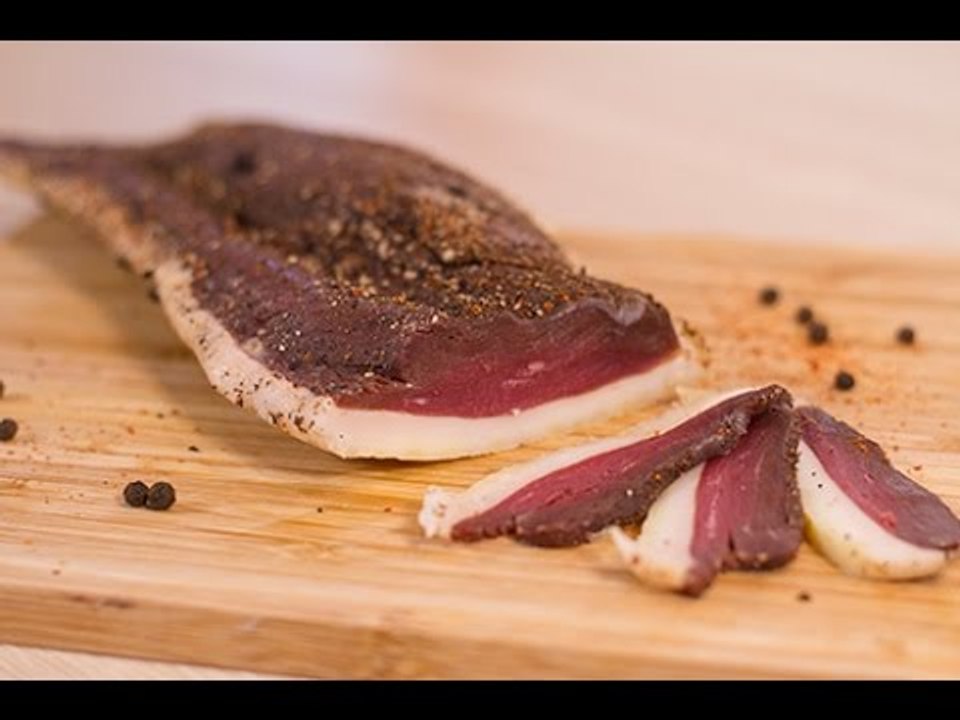 Magret de canard séché