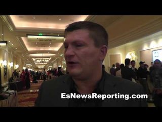 Ricky Hatton on fighting Duran and mayweather vs pacquiao EsNews