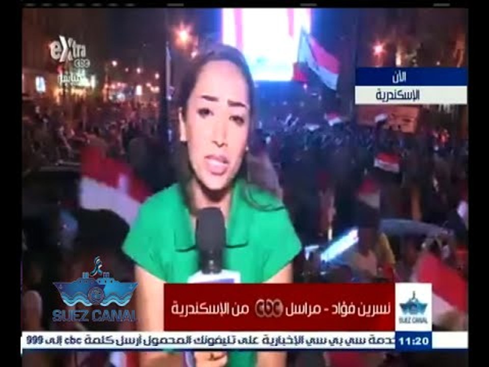 #مصر_بتفرح | شاهد .. محافظة الإسكندرية تحتفل بافتتاح قناة السويس الجديدة