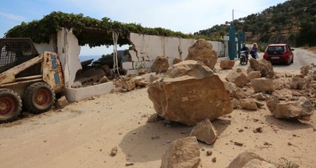 Ege'deki Depremde Yunanistan'da 1 Kişi Öldü, 10 Kişi Yaralandı