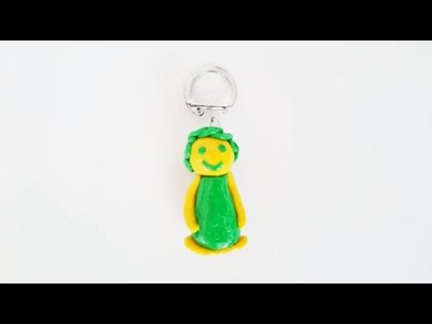 Bricolage Fêtes des Pères. Fabriquer un porte-clés pour papa