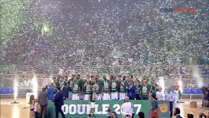 Η απονομή του Πρωταθλήματος στον Παναθηναϊκό - 12.06.2017