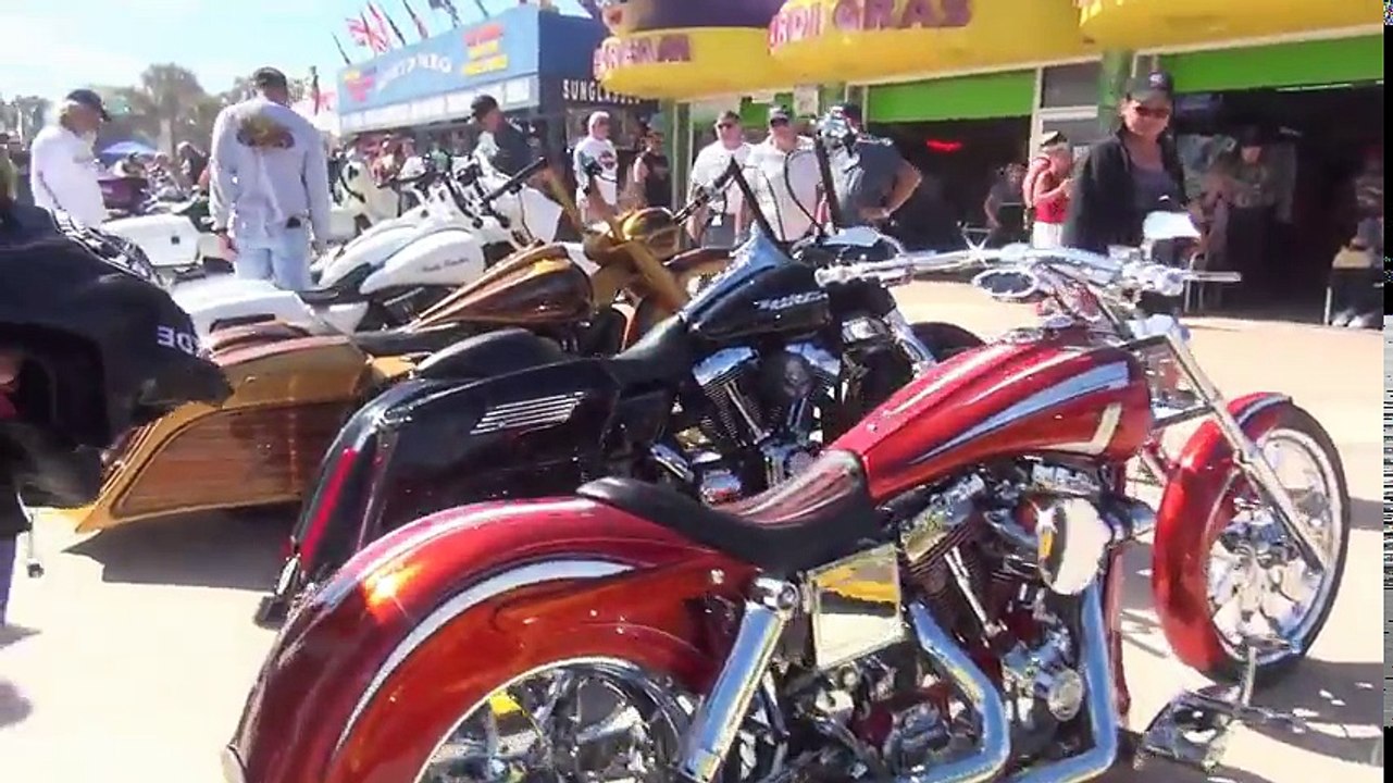 Daytona Bike week, Boardwalk Custom Bike Show, Sweet Rides