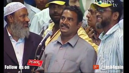 Dr.Zakir Naik - Hindu Tamil Brother Was So Excited To Accept Islam Live