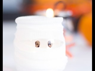 Déco Halloween : Bougie momie