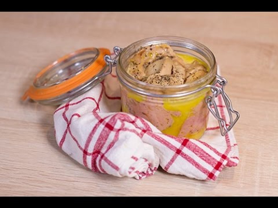Foie gras en bocal (conserve maison)
