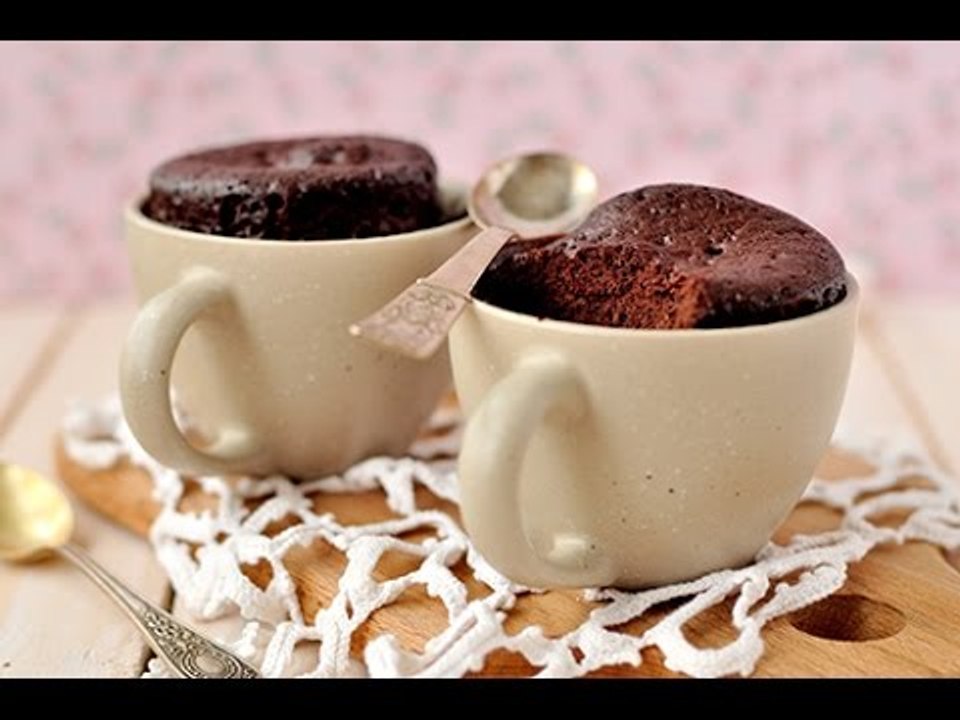 Mugcake à la pâte à tartiner