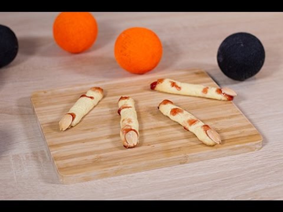 Recette Halloween : Doigts de sorcières