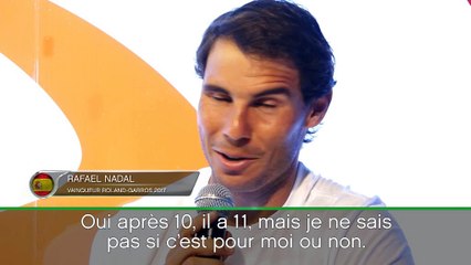 Roland-Garros - Nadal : "Paris sera toujours très spécial pour moi"