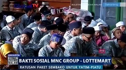 Bakti Sosial MNC Group - Lotte Mart