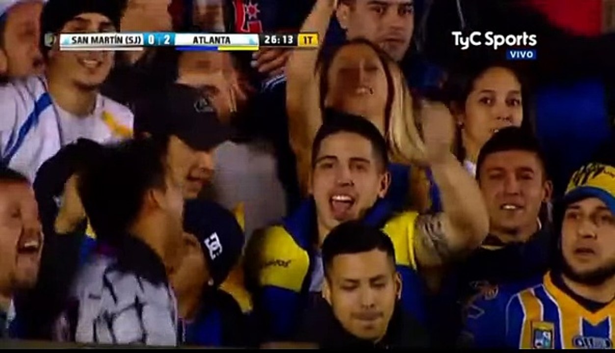 San Martin de San Juan - Atlanta 0-2