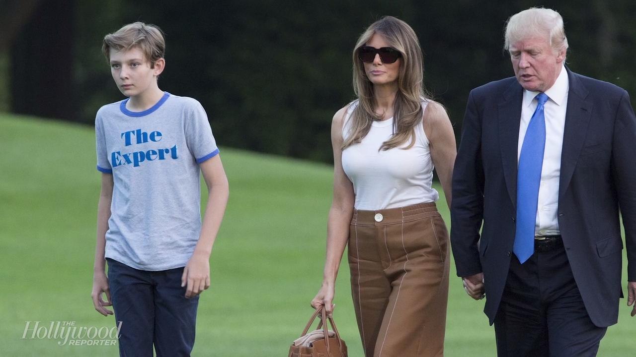 Twitter Points Out Barron Trump's 'The Expert' T-Shirt | THR News