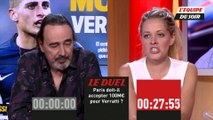 Foot - EDS - la chaîne L'Equipe : Paris doit-il accepter 100M d'Euros pour Verratti ?