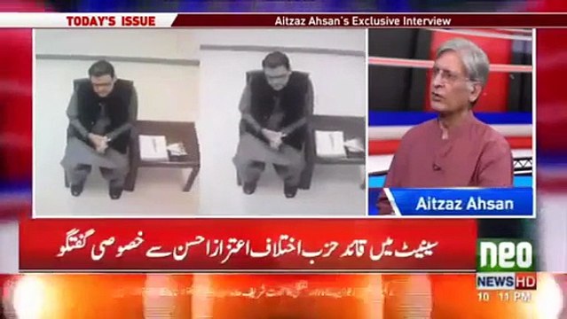 Nawaz Sharif And Shahbaz Sharif Are Spoiled Children Of This System, Says Aitzaz Ahsan