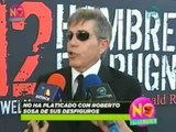 Fernando Ciangherotti opina sobre los escándalos de su ex cuñado Roberto Sosa