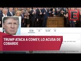 Trump arremete contra Comey en Twitter