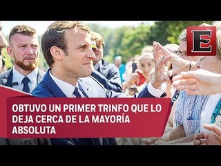 Partido de Macron, en ascenso; elecciones legislativas