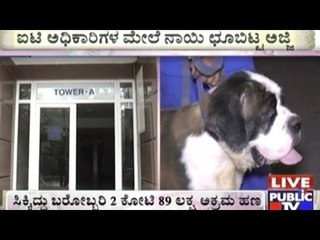 An Old Woman Unleashes Dog On IT Officers