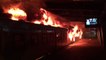 Angry Commuters Torch Trains at Cape Town Railway Station