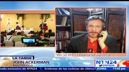 “Partido mexicano Morena está buscando representar una nueva política”: John Ackerman, politólogo