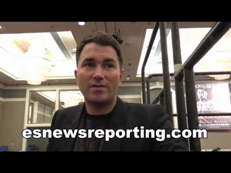 Eddie Hearns On Amir Khan vs Kell Brook Anthony Joshua, Carl Froch, Amir Khan vs Kell Brook