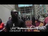 Andre Berto I Dont Like Victor Ortiz - EsNews Boxing