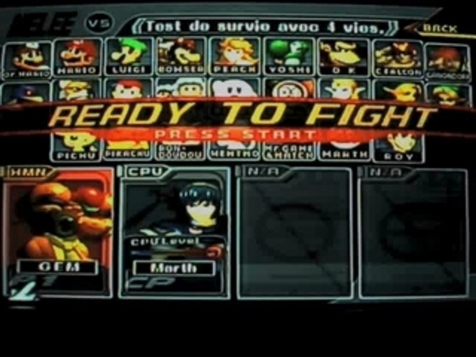 Gem vs un cpu9.(SSBM.)