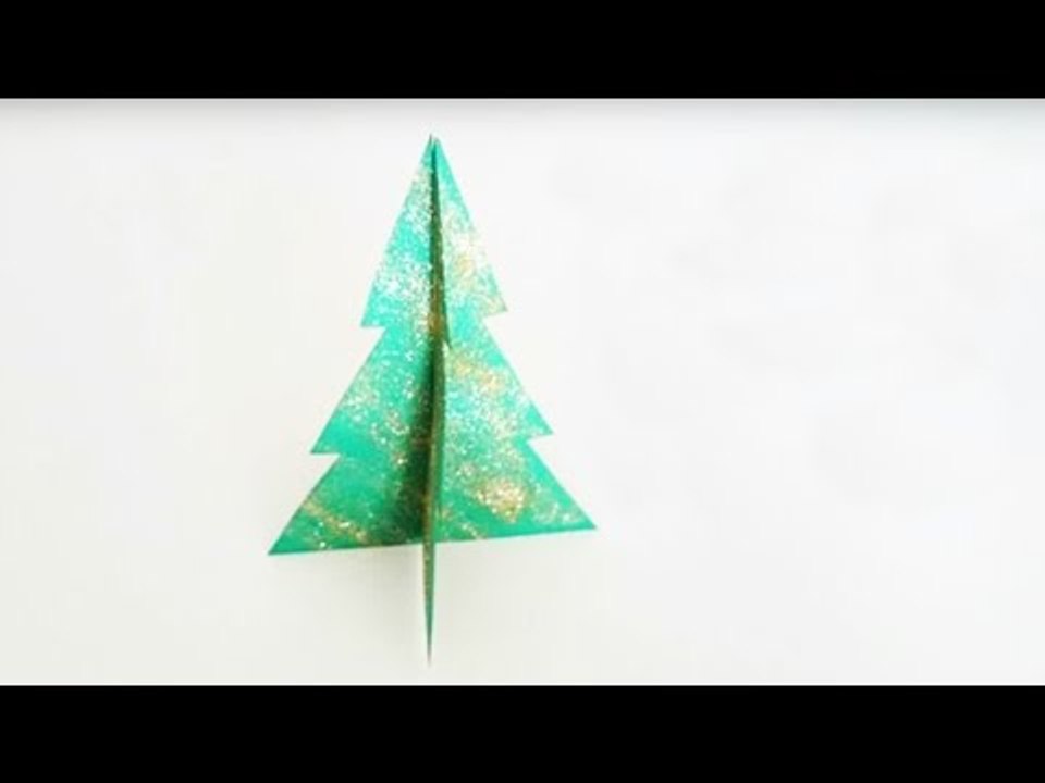 Bricolage de Noël : fabriquer des petits sapins à poser