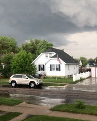 Baseball-Sized Hail Falls in Cheyenne