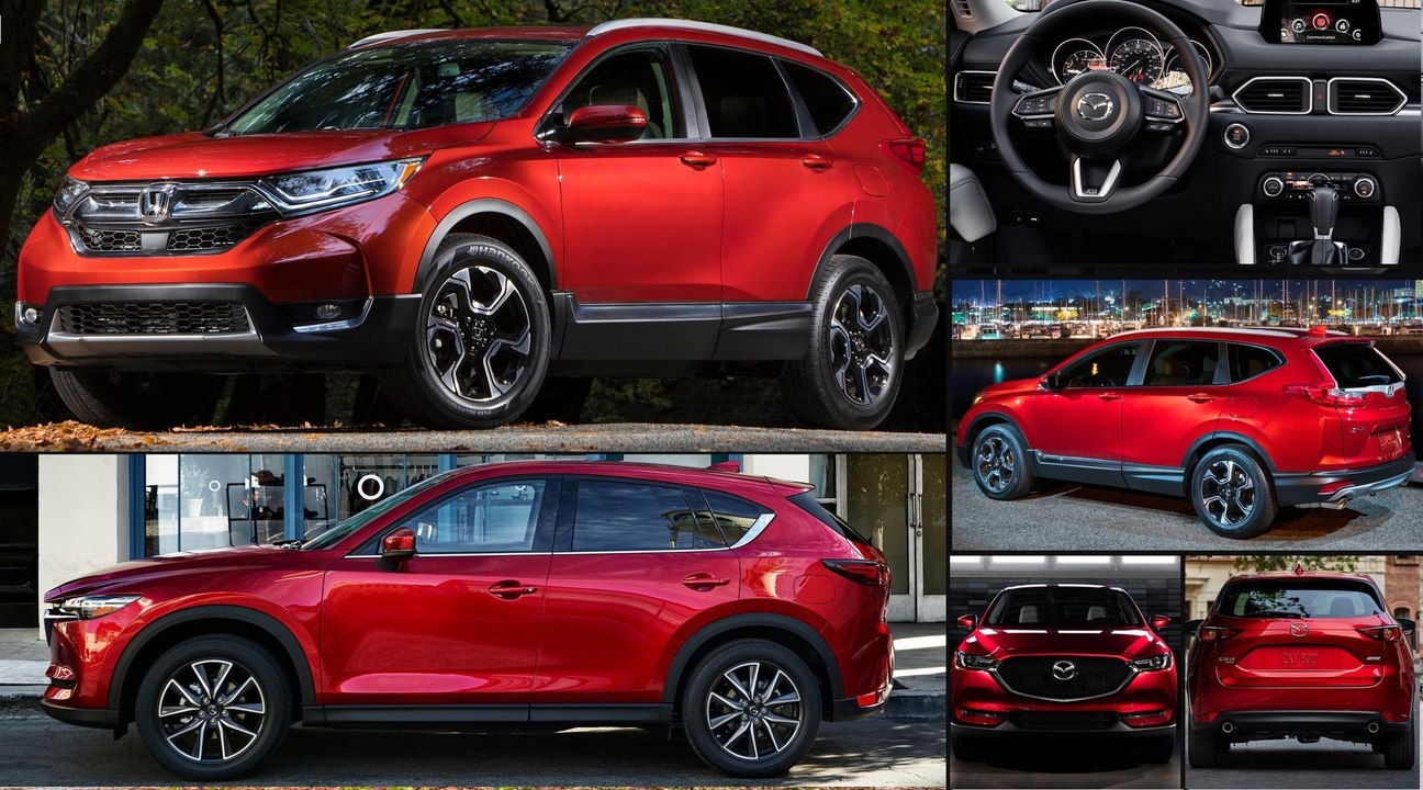 2017 Honda CR-V  vs Mazda CX-5 2017