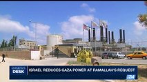 i24NEWS DESK | Israel reduces Gaza power at Ramallah's request | Monday, June 12th 2017