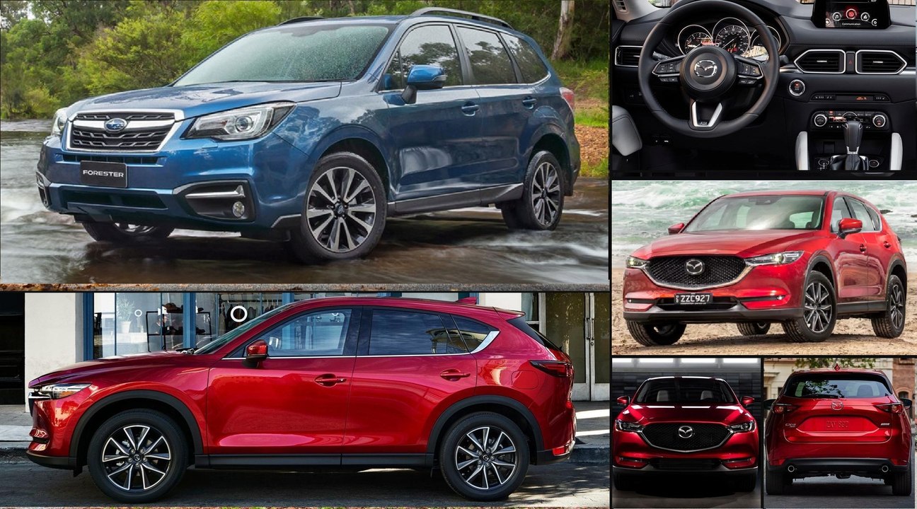 17 Subaru Forester Vs Mazda Cx 5 17 Video Dailymotion