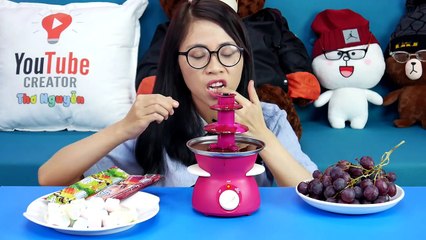 ĐỒ CHƠI THÁP PHUN CHOCOLATE MINI VÀ CÁI KẾT KHÔNG NHƯ MONG ĐỢI - THƠ NGUYỄN - THO NGUYEN