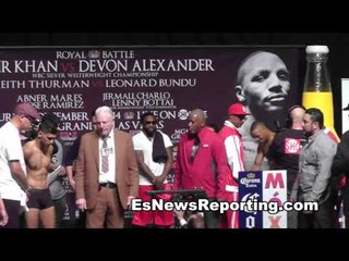 khan fans vs alexander fans at the mgm - EsNews boxing