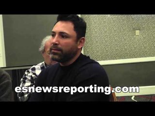 Oscar De La Hoya On Keith Thurman vs Pacquiao & Mayweather