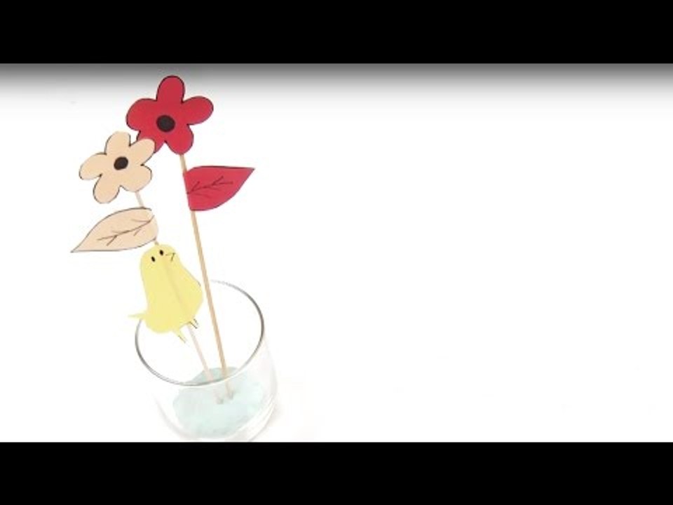 Fabriquer un bouquet printanier