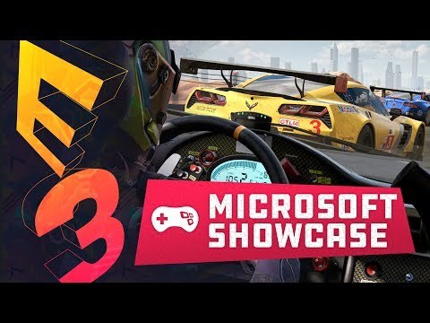 XBOX ONE X PRA JOGAR E UM MONTE DE JOGOS NO SHOWCASE DA MS!
