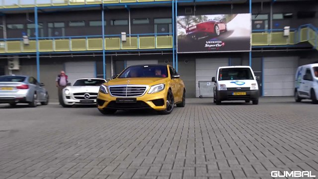 $450.000 Mercedes-Benz S65 AMG (V12 Biturbo) in Solarbeam Yellow!