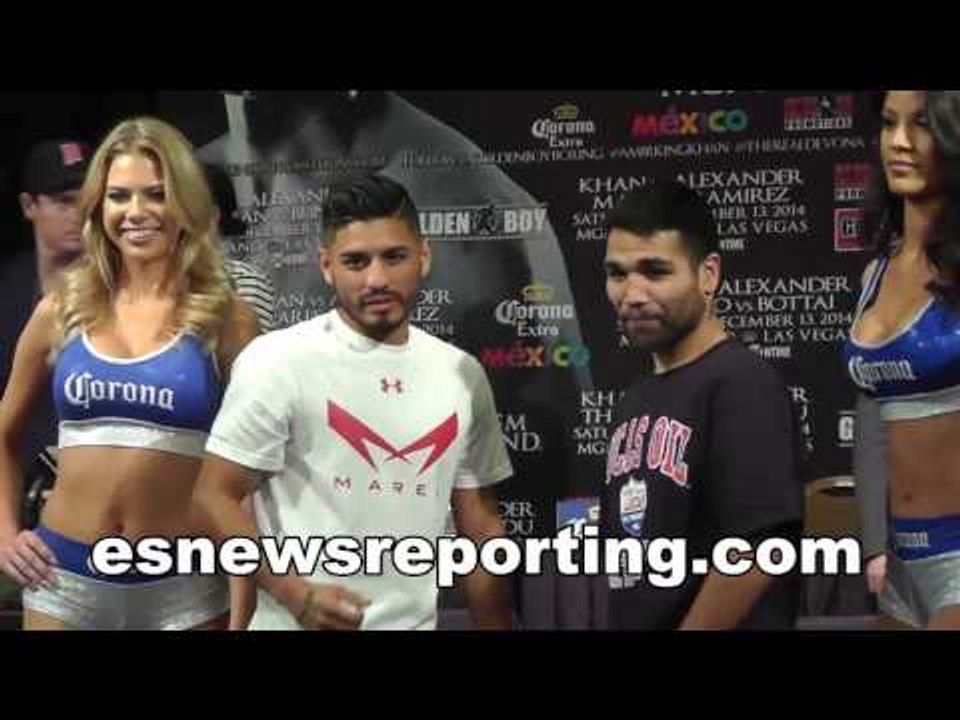 Keith Thurman vs Leonard Bundu Face-off - esnews boxing