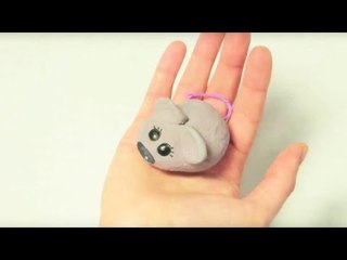 Fabriquer une souris en pâte à sel