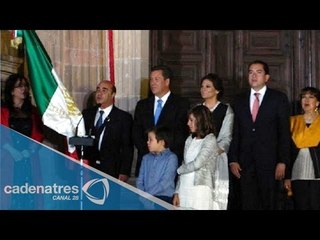 Murillo Káram encabeza el Grito de Independencia en Dolores, Hidalgo