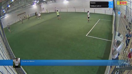 Faute de Melvin - Nutella Vs Optique Lebrun - 12/06/17 20:00 - Ligue 2 - Poitiers Game Parc