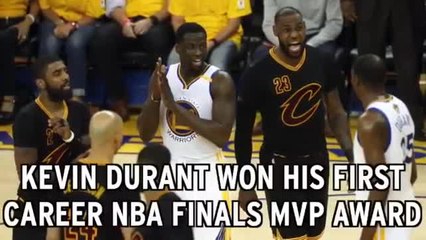 Warriors Win Second NBA Title In Three Years, Durant Finals MVP