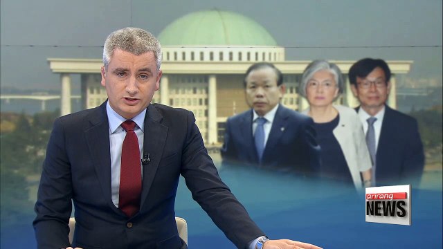 Rival parties fail to adopt hearing reports on President Moon's nominees for top posts