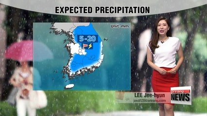 Umbrellas required for many inland regions