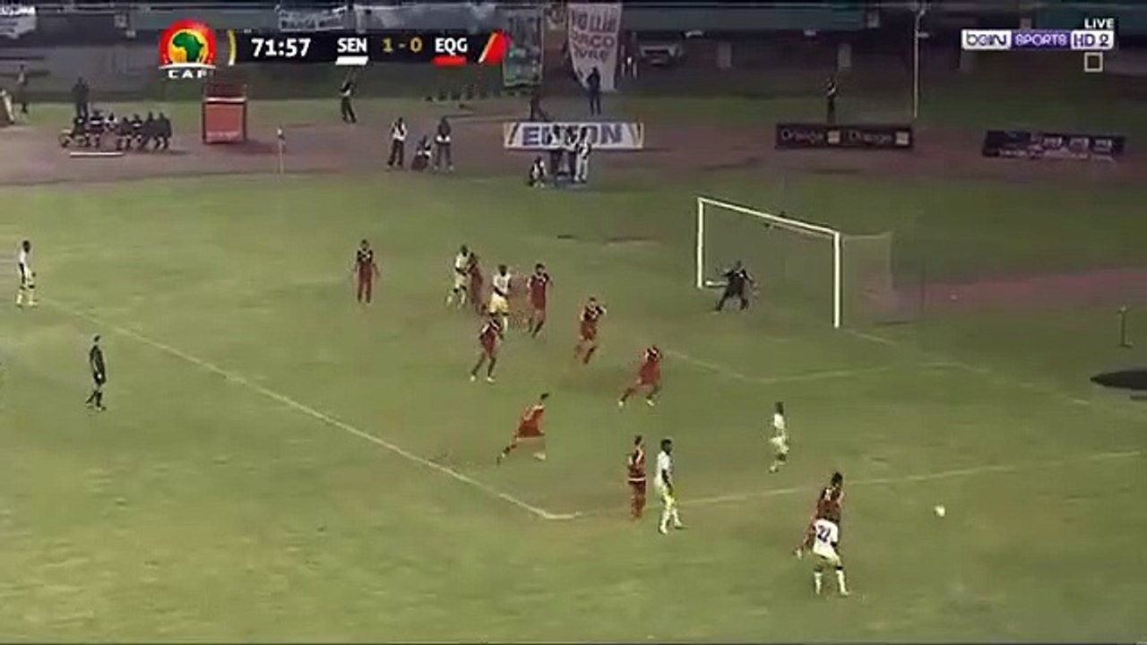 Senegal 2:0 Equatorial Guinea (African Cup of Nations 10 June 2017)